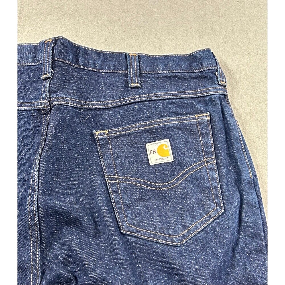 Carhartt Denim Men's Jeans 280-83 FR Flame Fire Resistant Work Pants 40x30